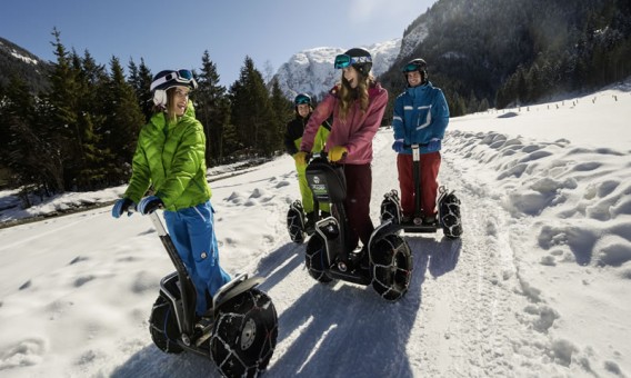 Segway im Winter